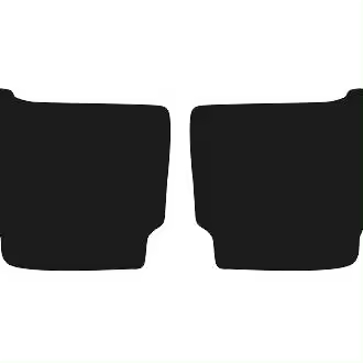 Alfombrillas traseras para Toyota Camry V20 II sedán 1986-1991 - 1