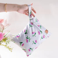 Bolsa De Diaper Para Bebé 20x25cm Impermeable PUL Para Viajes Y Exterior Con Cierre De Cremallera Mini Bolso De Mano Para Carricoche - details 0