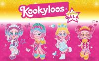 KOOKYLOOS Serie Golden Gala Lily, Rose y Crystal o Valentina, Stella y Pearl . Pack de 3 muñecas coleccionables. Cada muñeca incluye 3 caras diferentes, un bolso, ropa, zapatos de moda y un accesorios - details 0