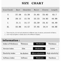 Vestido Elegante Para Mujer Con Rayas Para Oficina Stretch Pencil Knitted Vestido Alineado Cintura Natural Manga Larga O-Neck Vintage - details 5