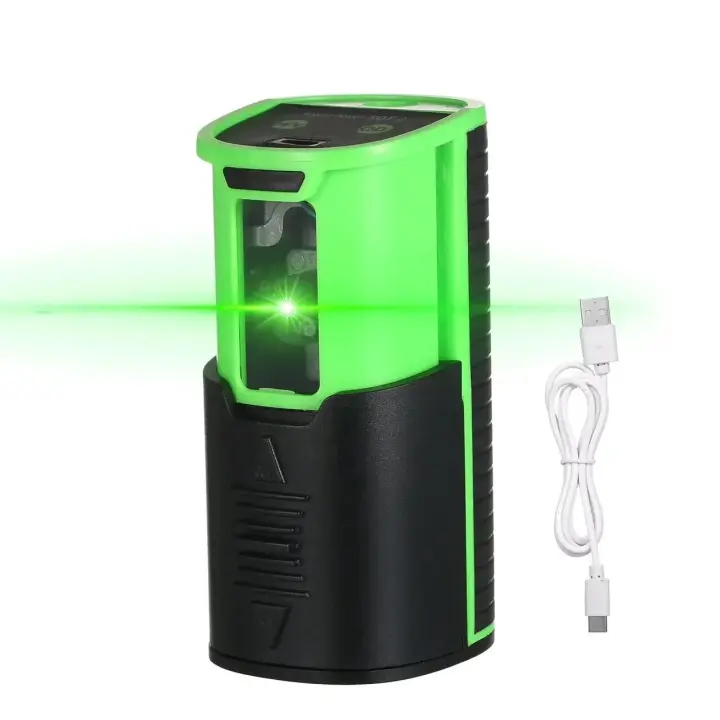Nivel Láser Automático Con Haz Vertical Y Cobertura De 150° Selección De Líneas Láser Tipo-C Carga Compatible Con Batería Li-ion 2600mAh - 1