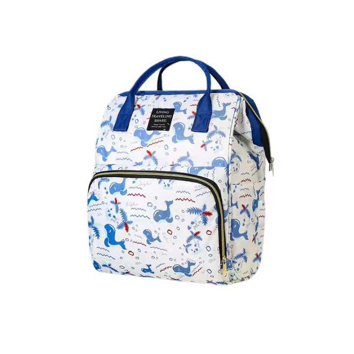 Mommy bag, multifunctional backpack, large capacity mommy bag, high-end mother and baby bag Wxxbd - 1