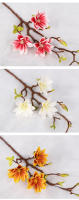 1PCS Decoración De Flores Artificiales Simples Chinas Perfume De Gradiente Alta Simulación Loto Magnolia Adorno Para El Hogar Y Fiestas - details 12