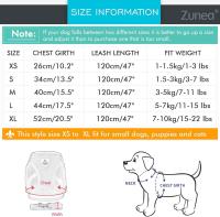 Arnés y Correa para Perros Pequeños Sin Neumáticos Ajustable Chihuahua Reflectante Pink L - details 3