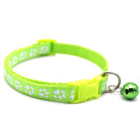Collar De Moda Para Gatos Con Patrón Colorido Y Campana Ajustable Accesorios Para Mascotas DIY Para Gatos Y Gatitos - details 15