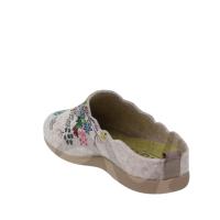Zapatillas de estar en casa para mujer o niña de Cuque mod. 55010 Fieltro Valiente en beige - details 2
