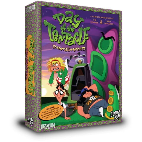 Day of the Tentacle Remastered - Collectors Edition Juego Fisico para Consola Sony PlayStation 4 PS4