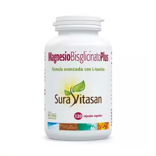 Sura Vitasan Magnesio Bisglicinato Plus 120 Cápsulas - 1