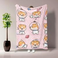 Manta De Flannel Con Estampado De Corazón Super Suave Y Cómoda Para Todas Las Estaciones Manta De Viaje Para Cama Sofa Camping - details 21