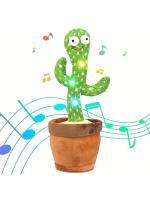 Juguete De Cactus Que Danza Y Habla Para Bebés Niños Y Niñas Registra Y Repite Lo Que Dice Juguete Vocal Para Niños Y Niñas - details 0