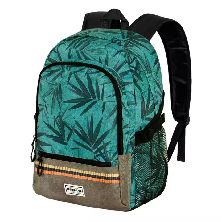 PRODG Bamboo - Mochila Urbana con 1 Compartimento y 2 Bolsillos Frontales. Verde - 1