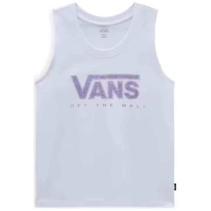 Sportswear Vans modelo Checker Impact Muscle Tank-B en color Blanco - 1