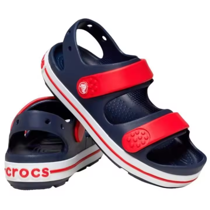 Calzado Crocs modelo Crocband Cruiser Sandal K en color Marino - 1