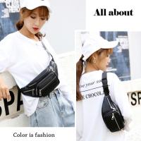 Bolso De Cintura Impermeable De Moda Para Viajes Negro Bolso De Cintura Para Correr Y Senderismo Estilo Cool Y Fashion - details 6