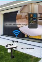 Estación Meteorológica Inteligente WiFi Con Sensor Termómetro Digital Para El Hogar Medidor De Humedad Temperatura Y Calidad Del Aire - details 9