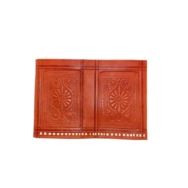 Cartera billetera marroquí de cuero Al-Arab - 1