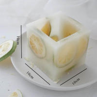 Molde De Vela Antiviento Para Velas De Tealight Soporte De Cera Mold De Plástico Acrílico Para Artesanía Y Decoración Del Hogar - details 3