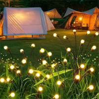 10 Luces Solares Para Jardín Con Estilo De Mariposa Decoración Navideña Para Patio Y Camino Luz Exterior Swaying - details 9