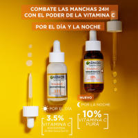 Garnier Sérum de Noche Antimanchas con 10% de Vitamina C Pura. Resultados clínicamente probados en manchas oscuras, piel apagada y líneas finas. 30ml - details 2
