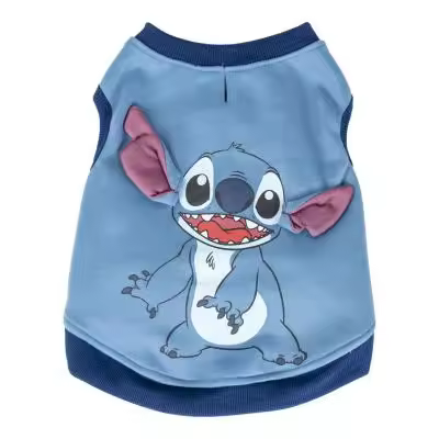 SUDADERA PARA PERRO APLICACIONES COTTON BRUSHED STITCH - 1