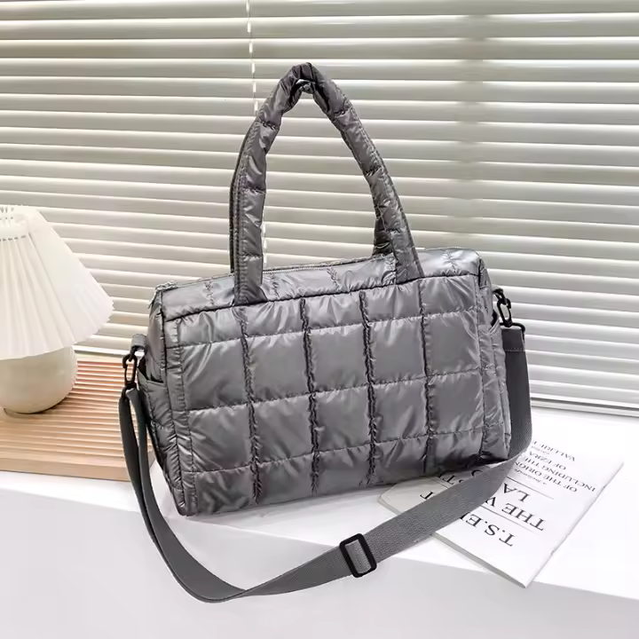 Bolso Cruzado de Algodón para Mujer, Bolsa de hombre de gran capacidad, a la moda, al mejor precio - 1