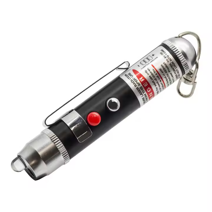 PUNTERO LASER LASERLITE POTENTE LINTERNA LED CON LÁSER ROJO HOMOLOGADO TU211K TRUE - 1