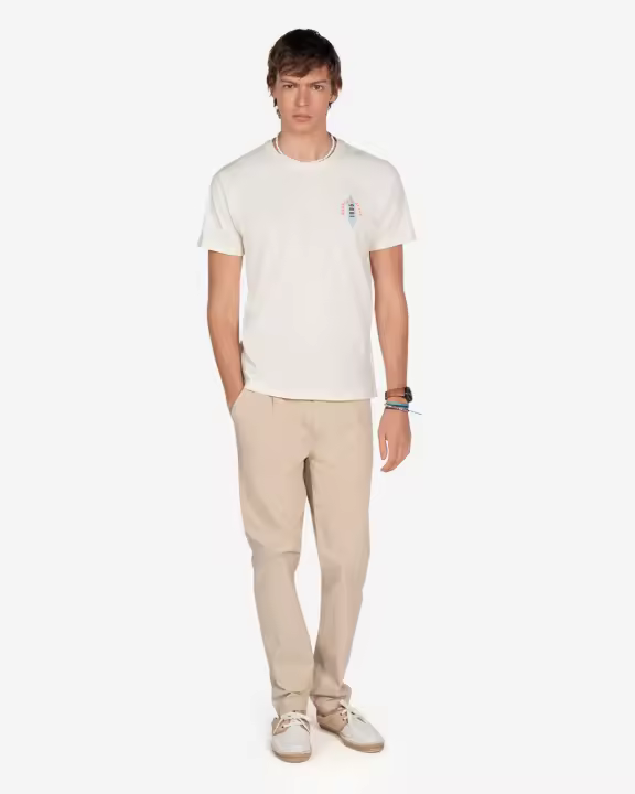 Harper & Neyer Camiseta de Hombre de Algodón Off The Lip - 1