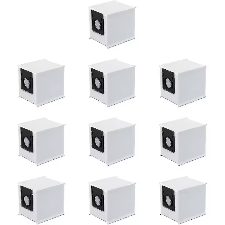 Juego de 10 bolsas de aspiradora compatibles con Botslab S8 360, repuestos y accesorios para robots aspiradores. - 1