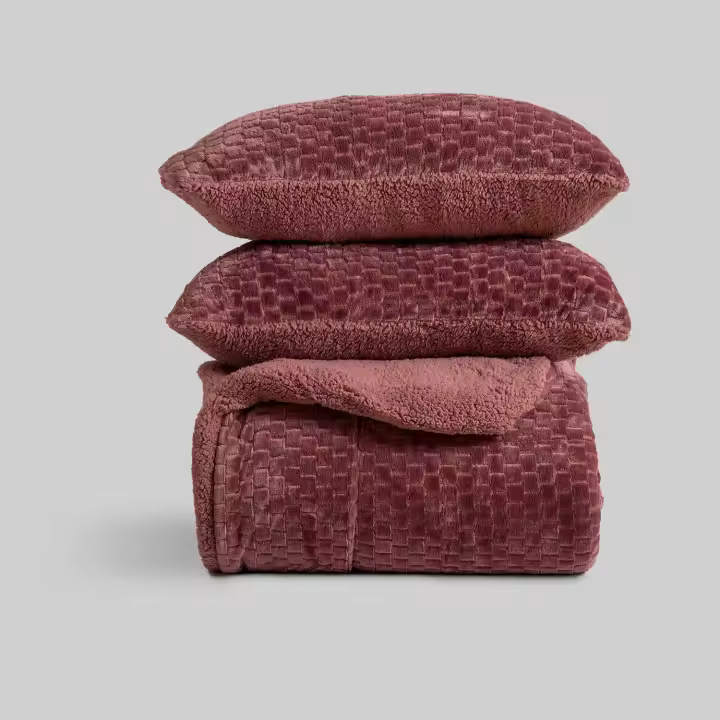 Edredón Karamelo Jacquard Ibai Visón - 1