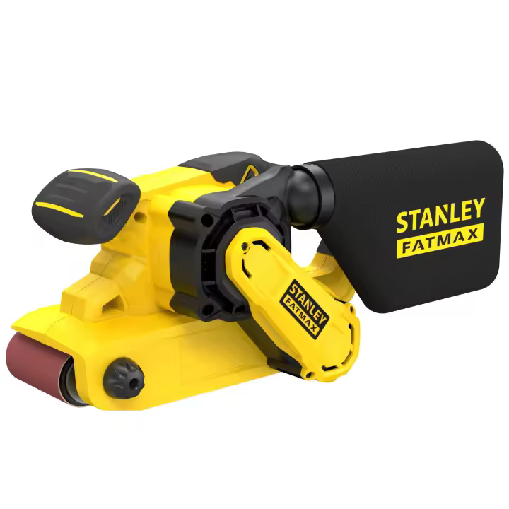 Stanley Lijadora de Banda 1.010W, velocidad variable 0 - 390m/min, tamaño de hoja 533 x 76mm - 1
