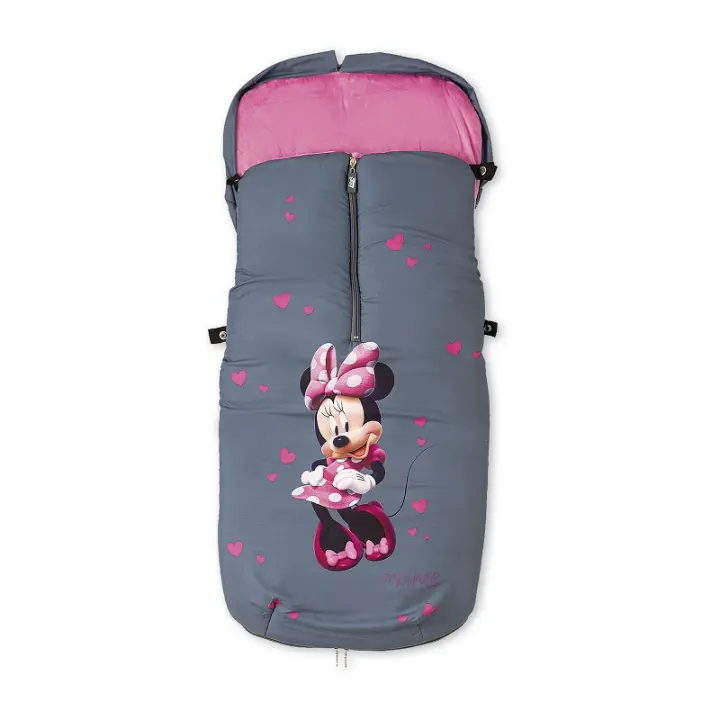 Saco carro universal Minnie Blossom Gris y rosa 10070 - 1