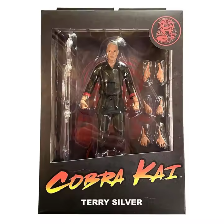 COBRA KAI FIGURA TERRY SILVER DIAMOND SELECT TOYS - 1