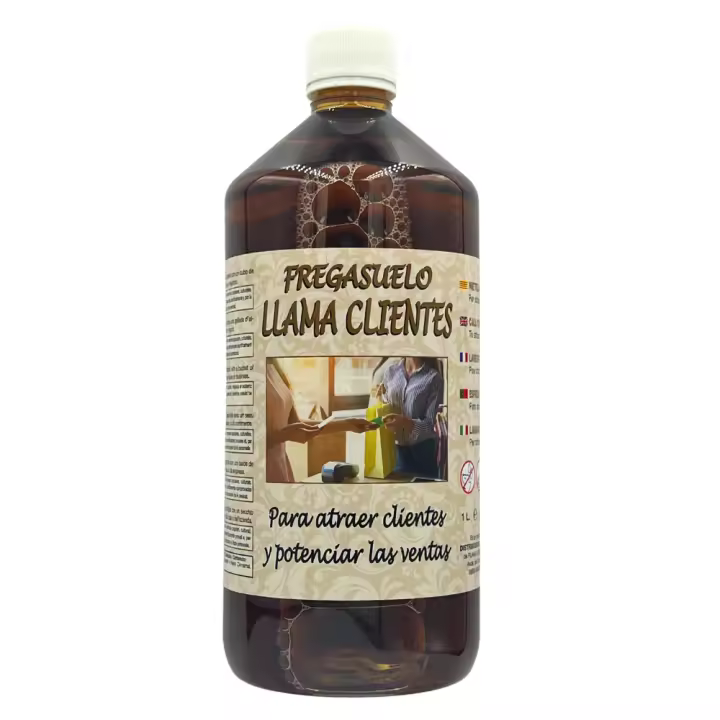 Fregasuelo de Llama Clientes - Atraer Clientes y Potenciar Ventas - 1L - 1