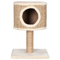 vidaXL Árbol para gatos con casa y poste rascador 52 cm hierba marina - details 2