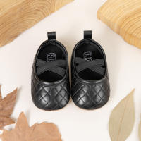 Meckior Zapatos Para Niñas Primera Caminata Todas Las Estaciones Cuero PU Antideslizante Suave Niño Recién Nacido 0-18M - details 10