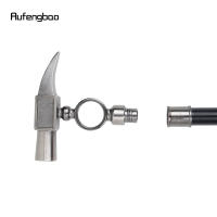 Bastón De Caminar Moda Big Hammer Decorativo Vampire Cospaly Vintage Para Fiesta De Halloween Mango De T-Handle Acero 93cm - details 7