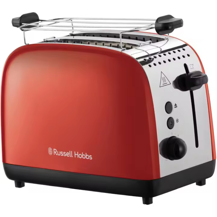 Russell Hobbs 26554-56/RH Colours Plus 2S Toaster RED - 1