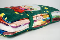 Daly® - La Bella Durmiente - Cuento almohada gran formato | Esponjoso y fácil de lavar | 29x38x9cm | 9 pg. a todo color - details 2