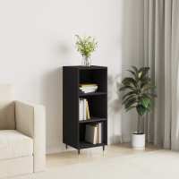 vidaXL Aparador de madera de ingeniería 34,5x32,5x90 cm Mueble de Almacenaje de Salón, Buffet para salón, Armario Auxiliar, Armario de Almacenamiento - details 0