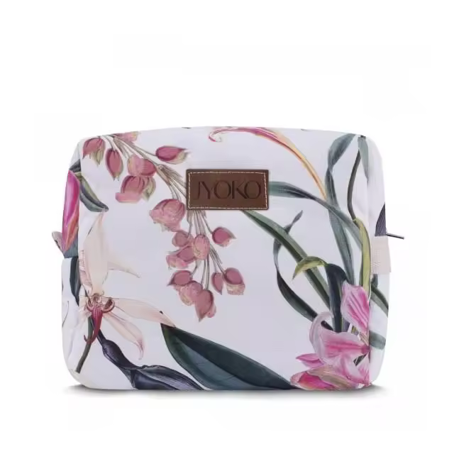 Neceser Jyoko Sicilia Adornado con Flores y Asa Lateral Cómoda - 1