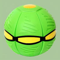 Juguete De Diversion Para Perros Al Aire Libre Bola UFO Mágica De Deformación Bouncing Sin Luz LED Juguete Para Perros Descompresión Regalo - details 5