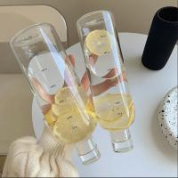 Botella De Agua Elegante Y Antigruesa De 500ml Con Escala De Tiempo Para Mantenerse Hidratado Diariamente Ligera Y Portátil Para Aventuras De Fitness Y Al Aire Libre - details 1
