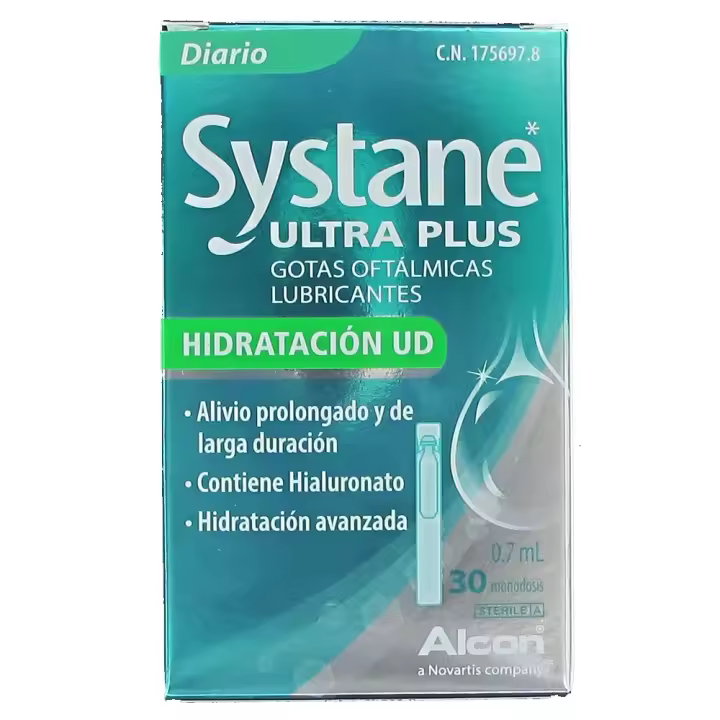 Alcon  Systane ultra plus hidratación 30 monodosis - 1