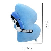 Alfabeto De Peluche Kawaii Con 26 Letras Inglesas Muñecos Anime Juguetes Educativos Para Niños Montessori Relleno De Algodón PP - details 2