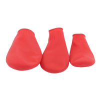 4Pcs/set Calcetines De Goma Impermeables Para Perros Chihuahua Accesorios Portátiles Para Mascotas Calzado De Exterior Para Verano Tamaño Adecuado Para Pequeños Perros - details 15