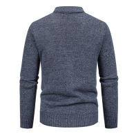 Chaqueta De Punto Para Hombre Con Cuello V Y Patoleta Clásica De Invierno Prenda Exterior De Poliéster Para Otoño Y Invierno - details 4
