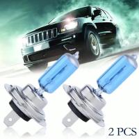 2pcs Bombilla Halógena Blanca Super Brillante Para Faros De Carro 100W 12V 55W Luz De Parqueo Alta Potencia Para Faros De Carro - details 3