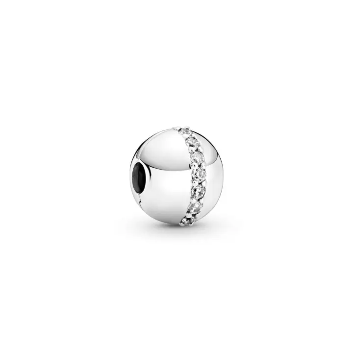 Pandora Clip en Plata de Ley Línea Brillante 799403C01 - 1