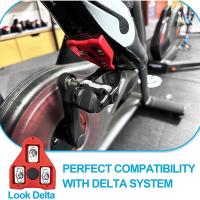 Pedal De Bicicleta BUCKLOS SPD/LOOK DELTA Dual Función Auto-Desbloqueable Para Montañas Y Carreteras Con Cleat De Bicicleta - details 9