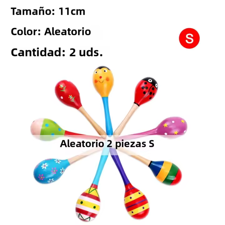 Martillo De Arena Instrumento Musical De Percusión Mano Unisex Para Niños Estilo Aleatorio No Añade Químicos Producido En China - 1